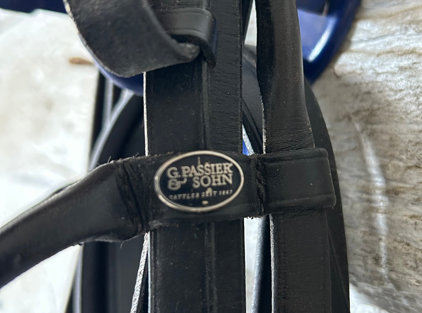 Passier rolled double bridle full size