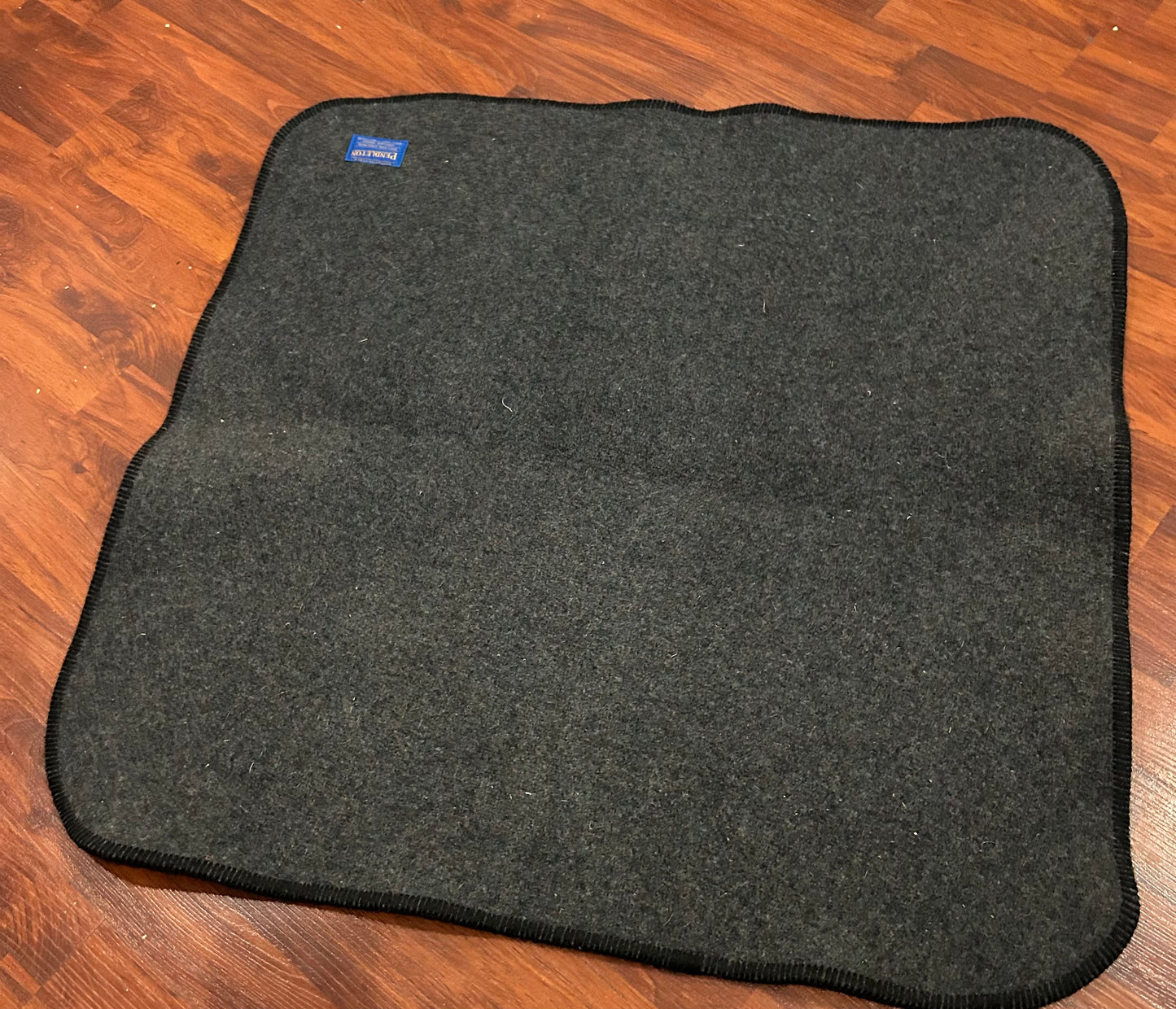 Pendleton wool grey blanket 30x30