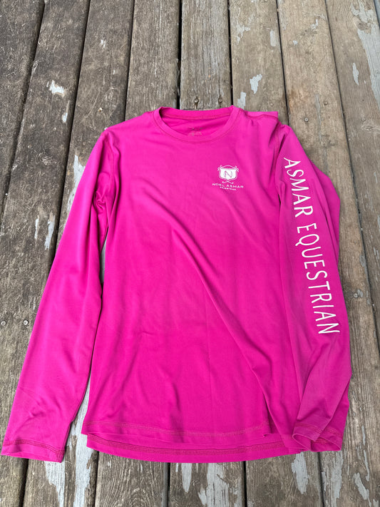 Asmar small pink long sleeve shirt