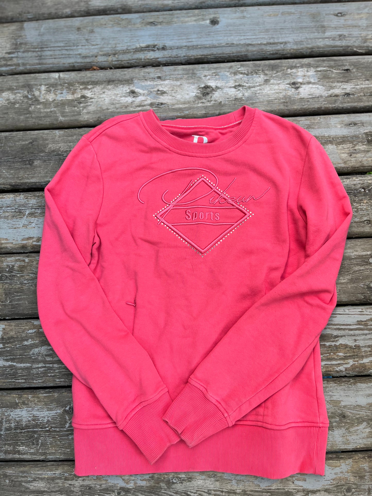 Pikeur Dorle pink sweat shirt med
