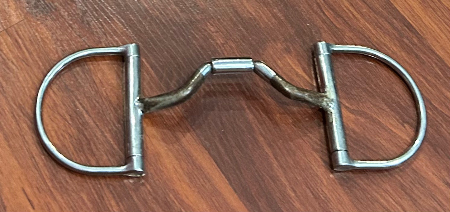 5.5” myler comfort d-ring snaffle