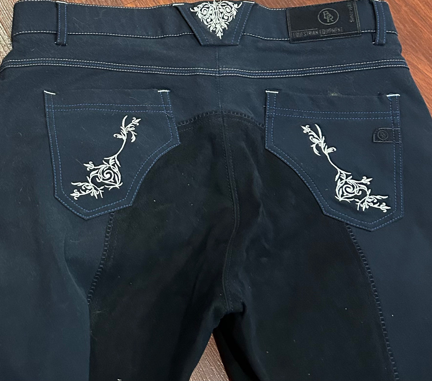 BR size 28 navy full seat breeches