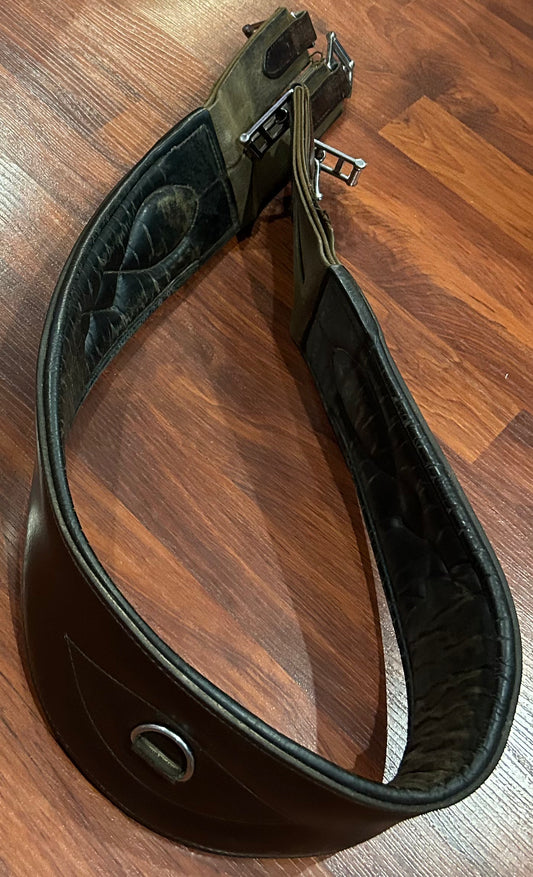 50” leather girth