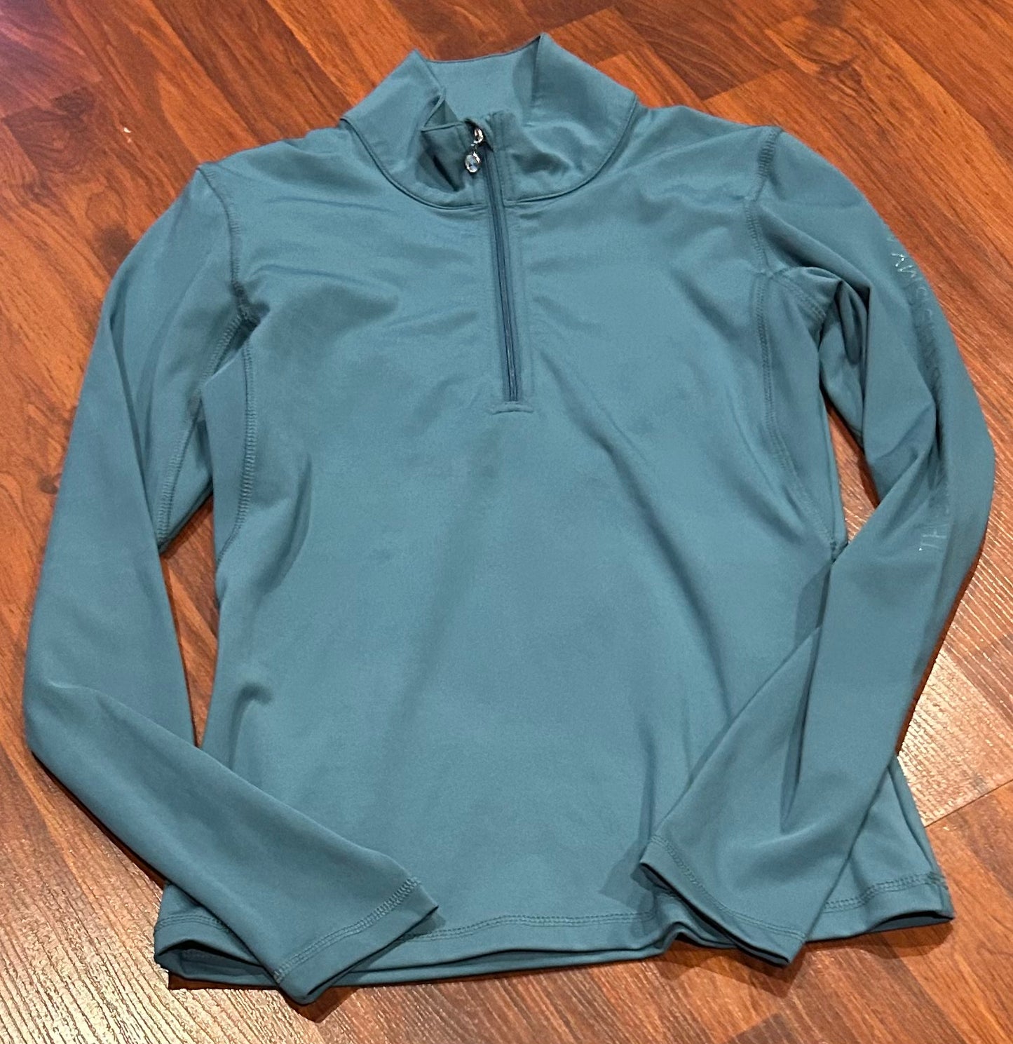 PS of Sweden XS blue long sleeve 1/4 zip shirt