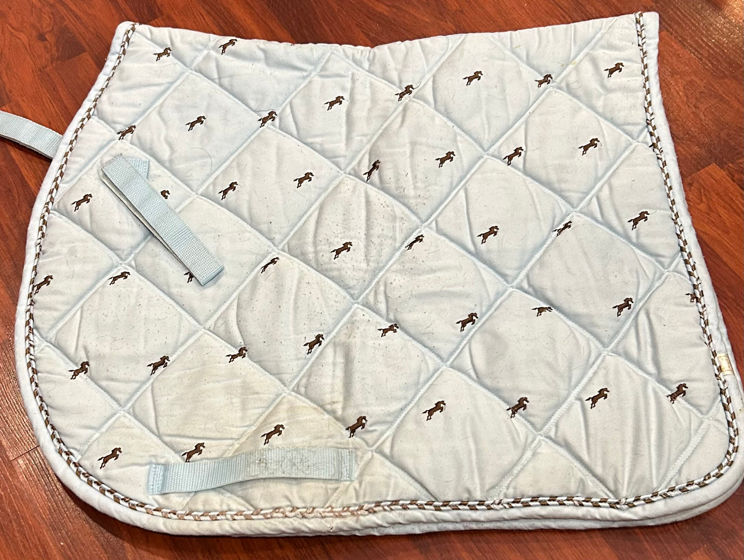 Lettia light blue with horses GP pad