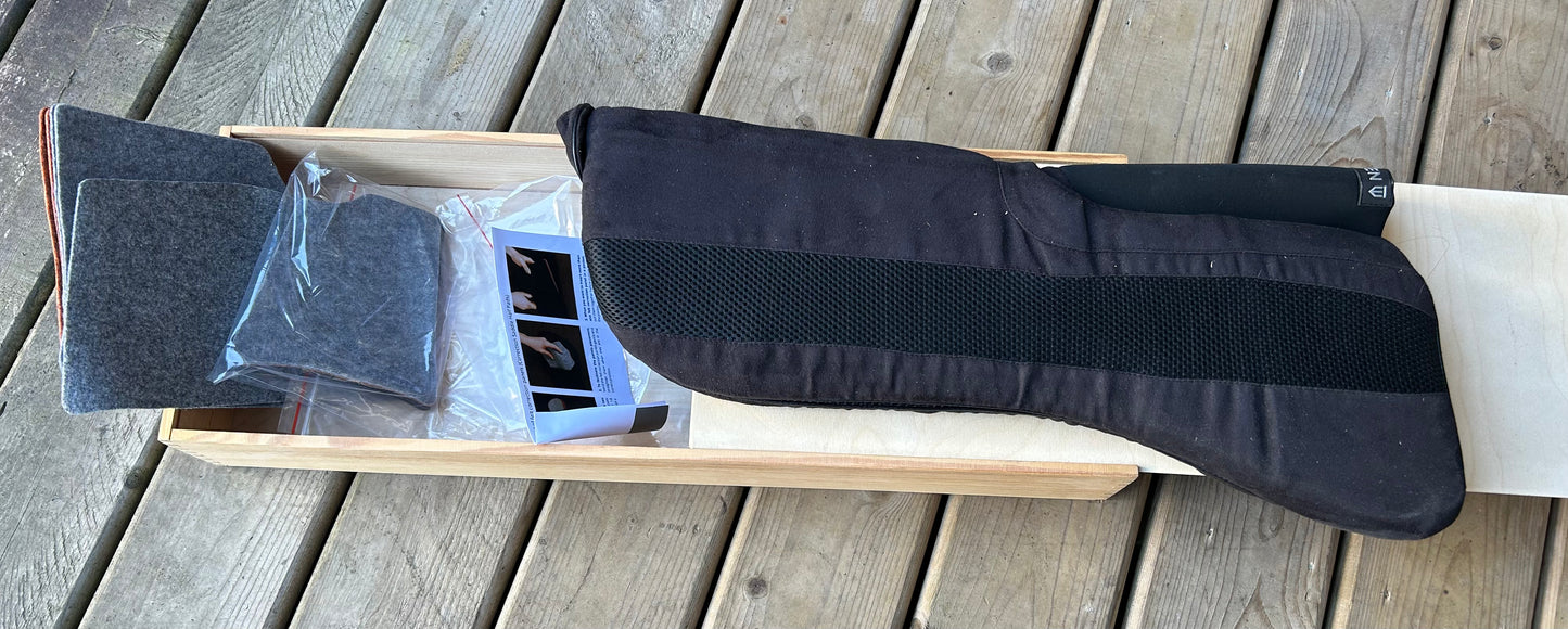 Winderen comfort dressage pad coal 17”