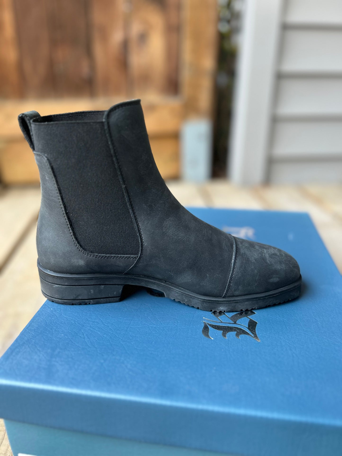 Size 35 Kingsley Roma black paddock boots