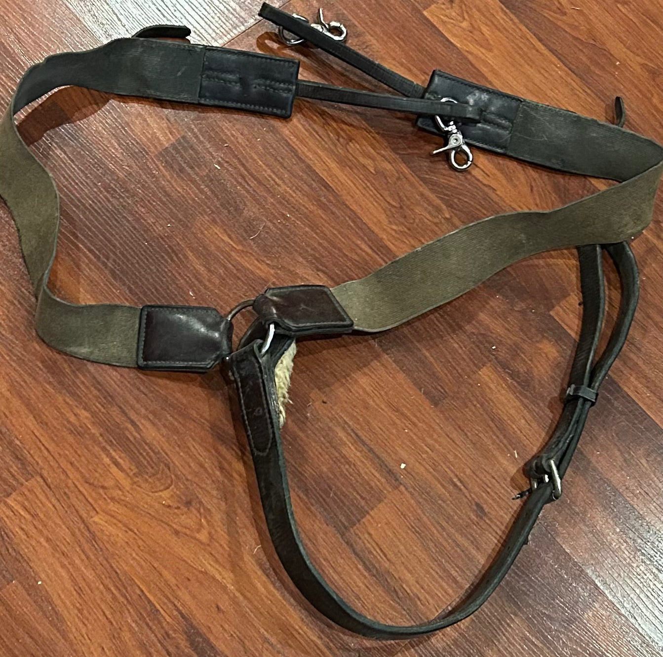 Nunn Finer elastic full size breastplate. Needs oiled