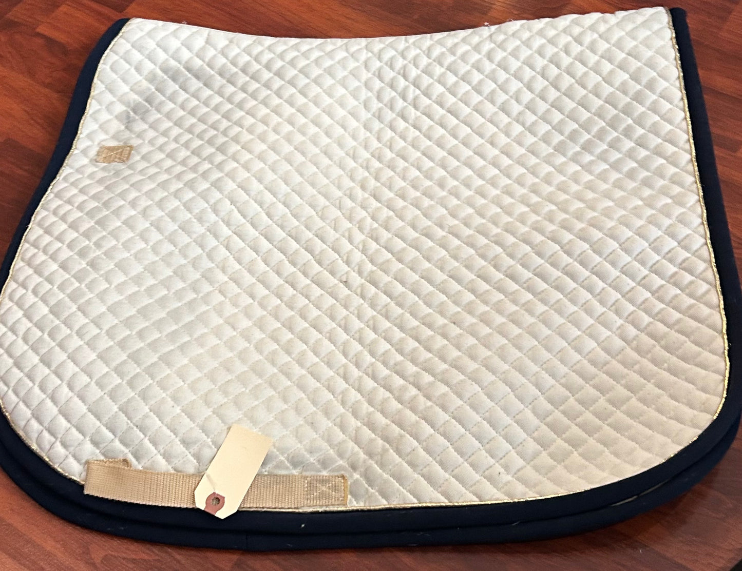 Eskadron AP pad white with blue trim