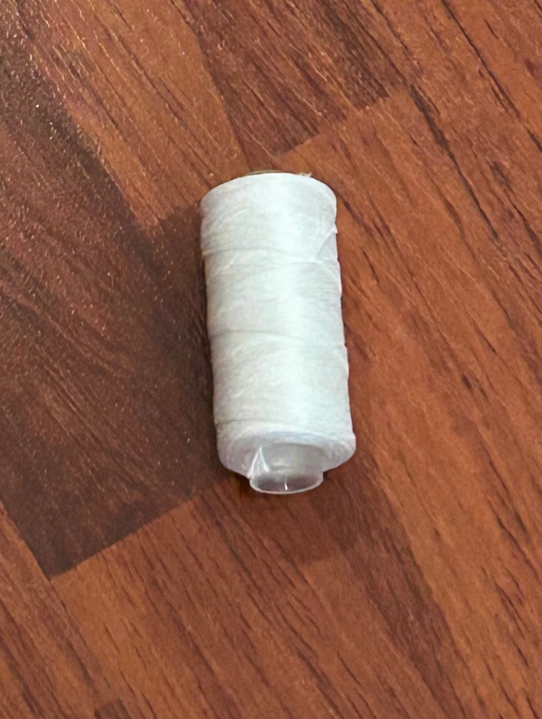 50m white waxed thread. Brand new