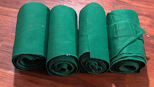 Green standing wraps (4)