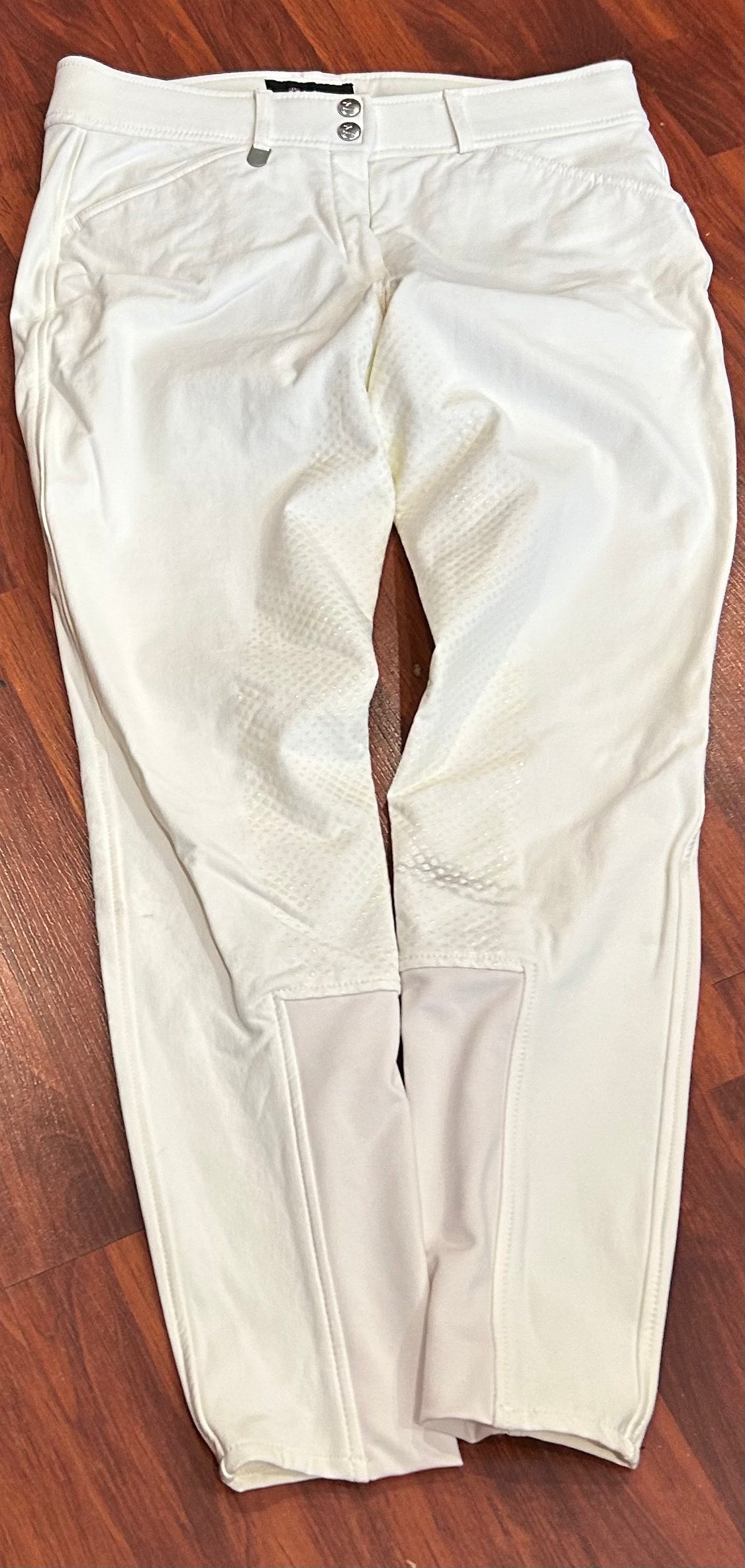 Horze size 28 white full seat breeches