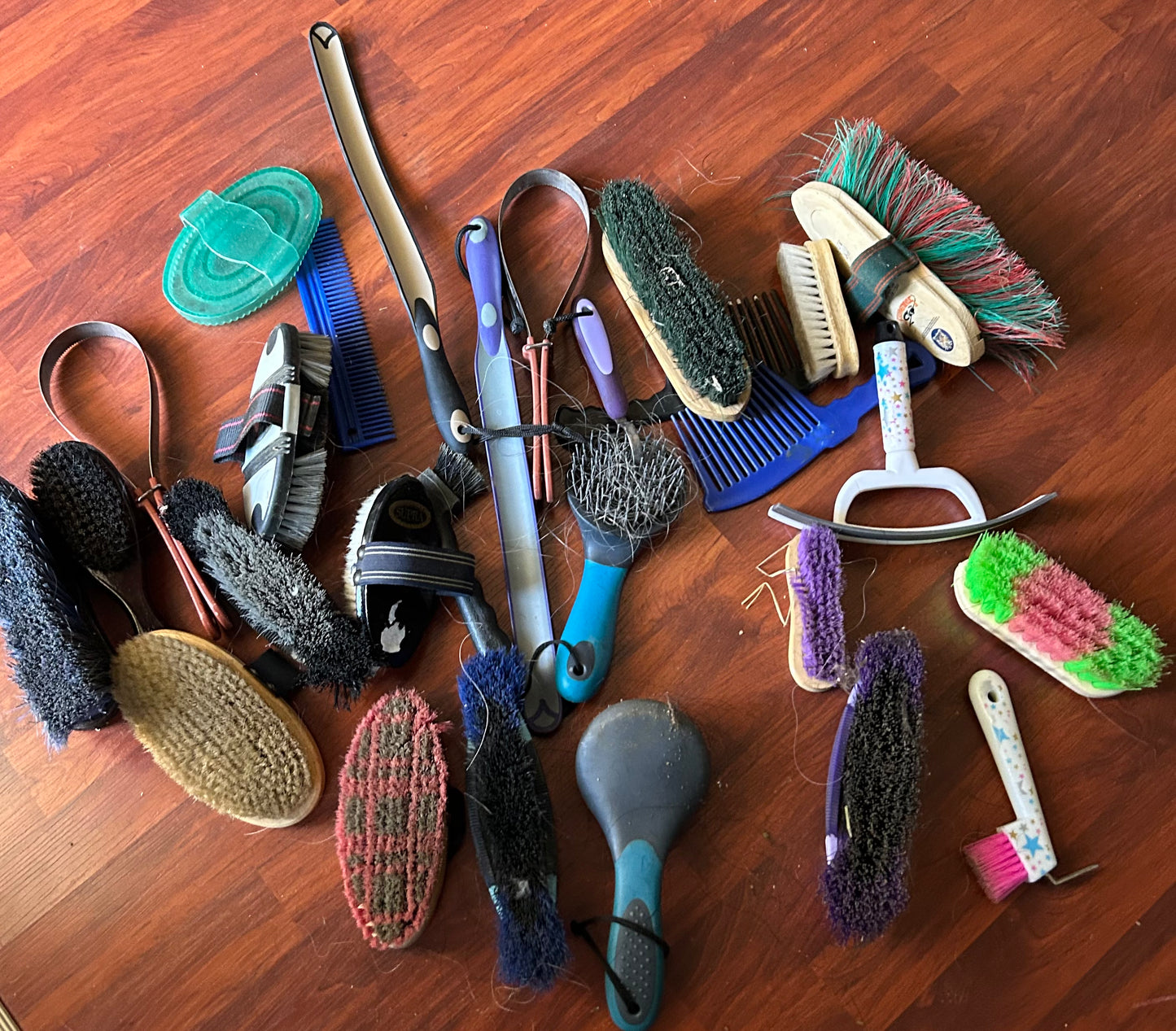 Assorted Brushes / hoofpicks / curries. Price for 1.