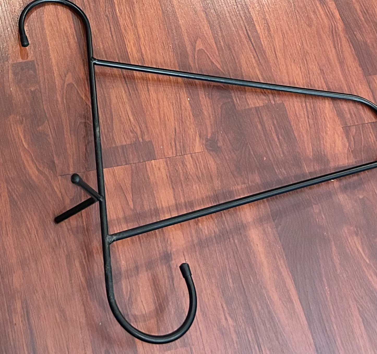 Black over rail saddle holder