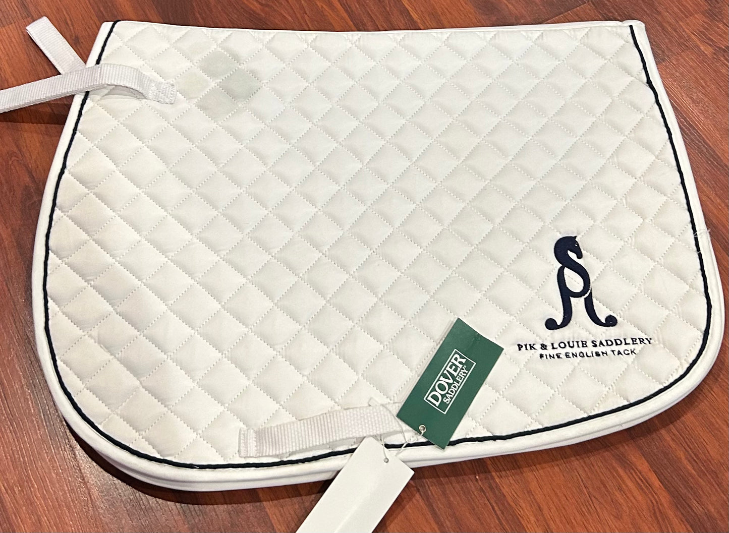 Dover white AP pad with embroidery. Brand new