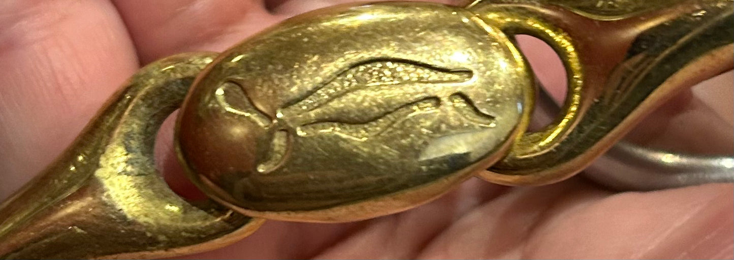 5.5” 65mm rings Neue Schule turtle top snaffle. Minor chew marks