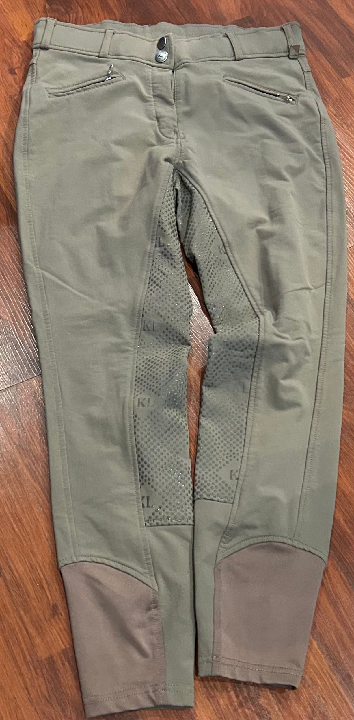 Kingsland 38 (measures 30”) brown full seat breeches