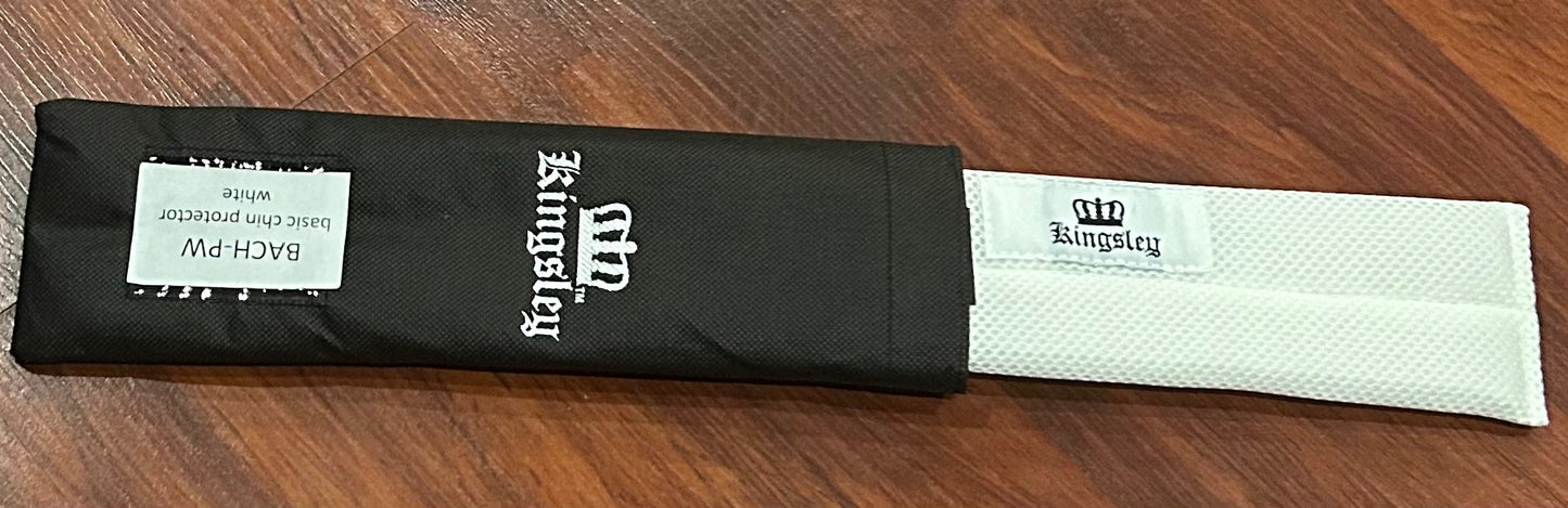 Kingsley white chin pad / bridle padding