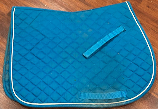 Shedrow teal AP pad. Some dirt.