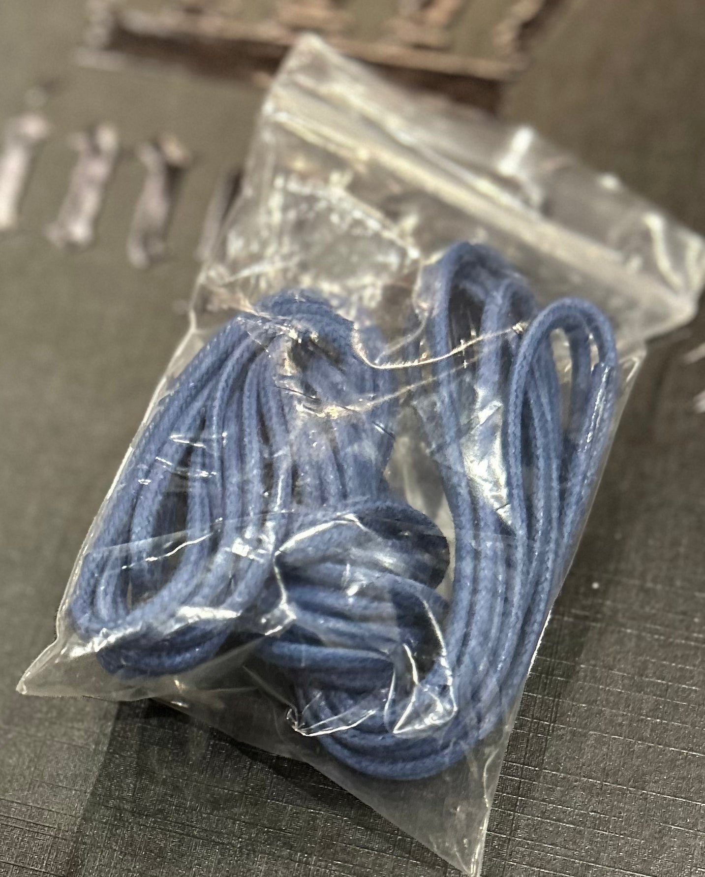 Kingsley Orlando long laces Atlantic blue