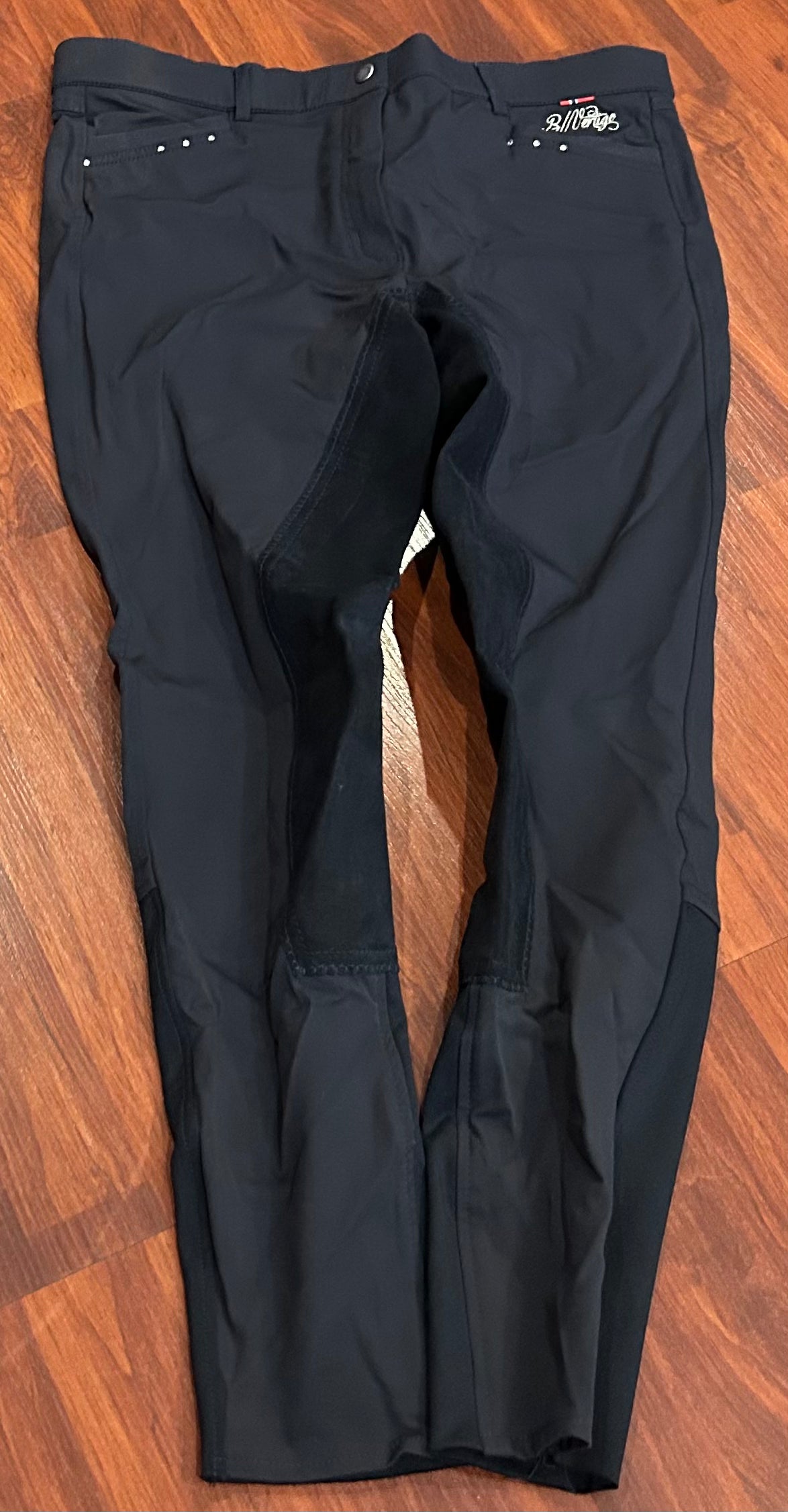 BVertigo Olivia size 32 dark navy full seat breeches
