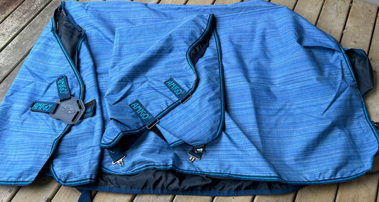 78” amigo hero revive plus 50g with neck. Brand new. disc front. Blue pattern.