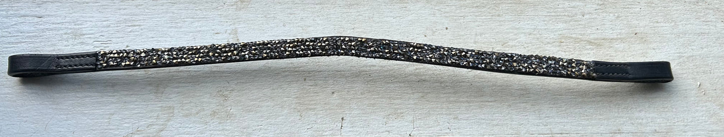 15” browband with bling