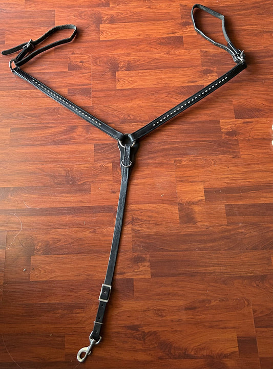 Weaver black breastplate full size