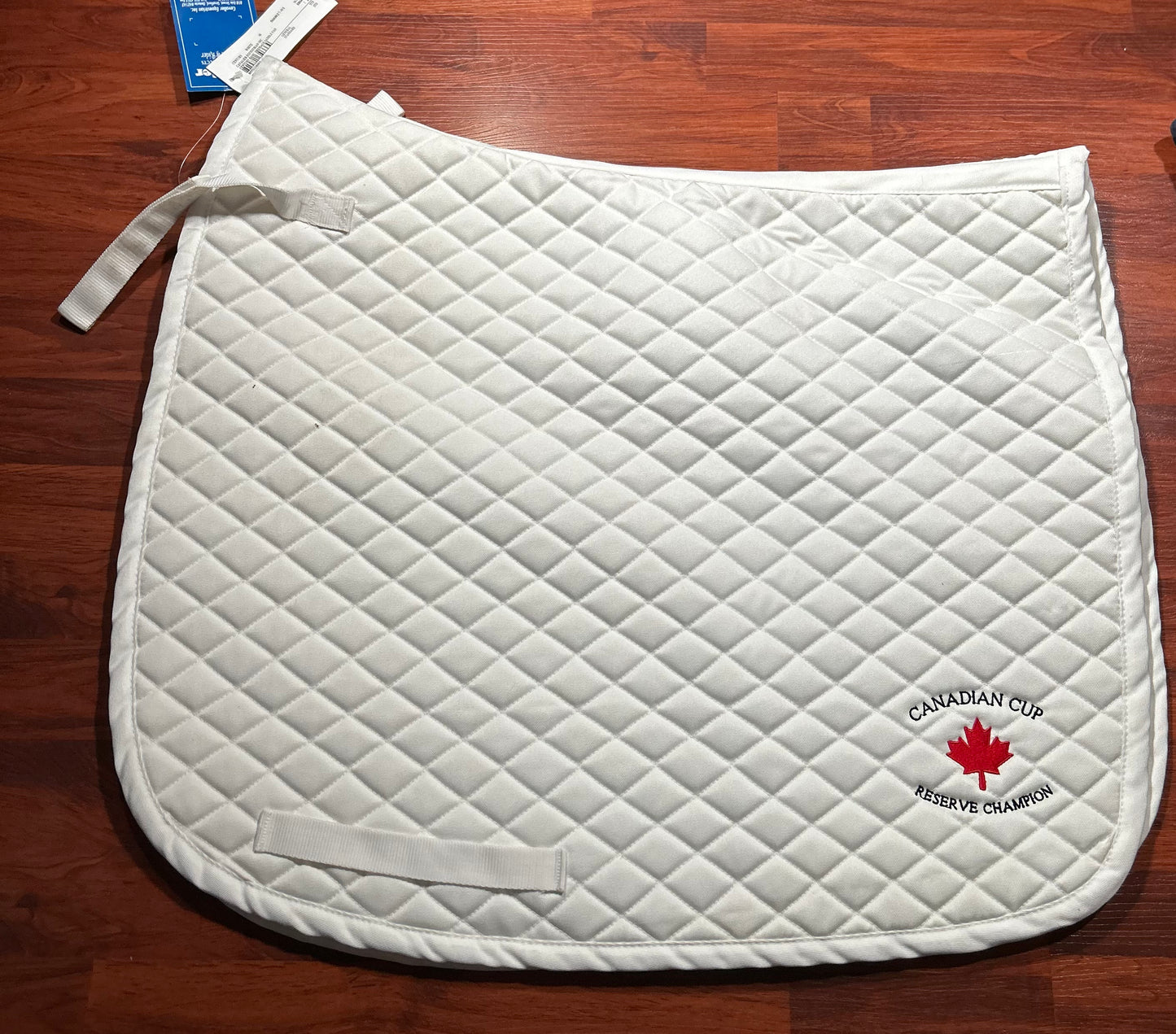 Cavalier white dressage pad
