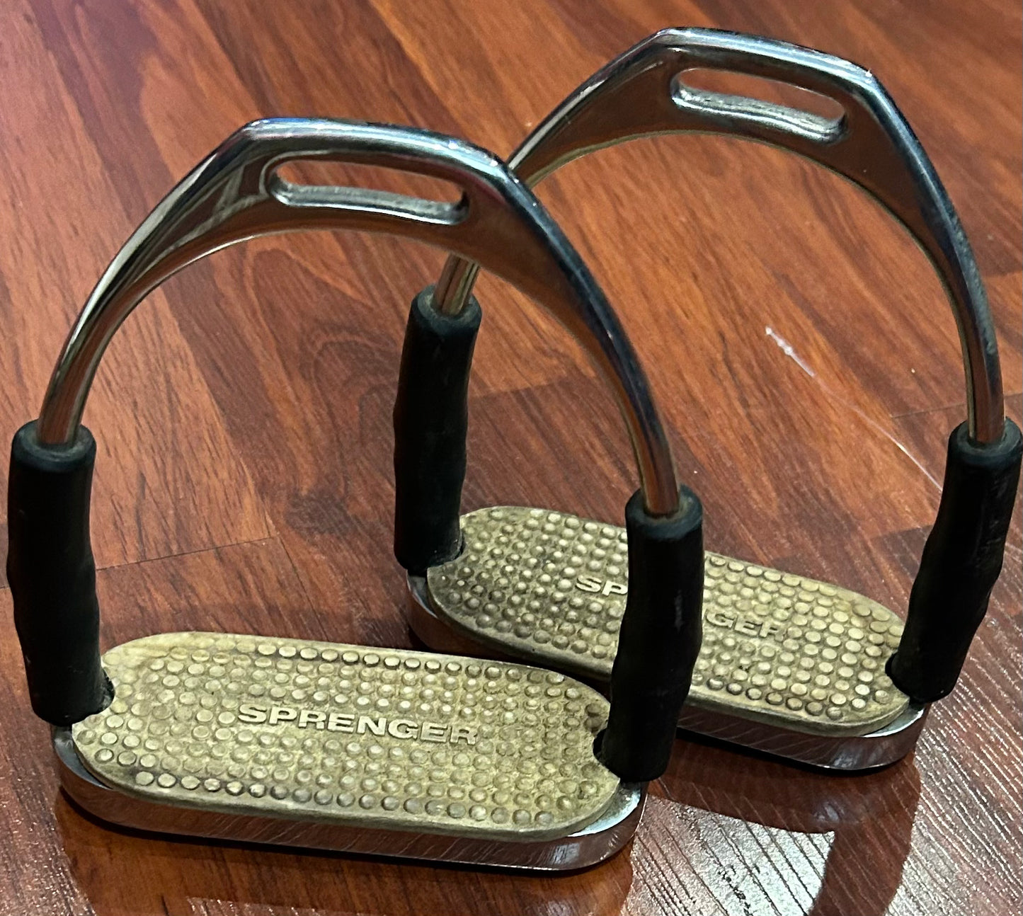 4.5” Sprenger flexi irons. Could use new treads