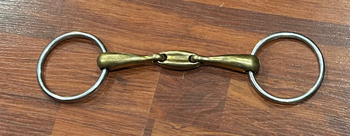 5.5” loose ring snaffle with lozenge