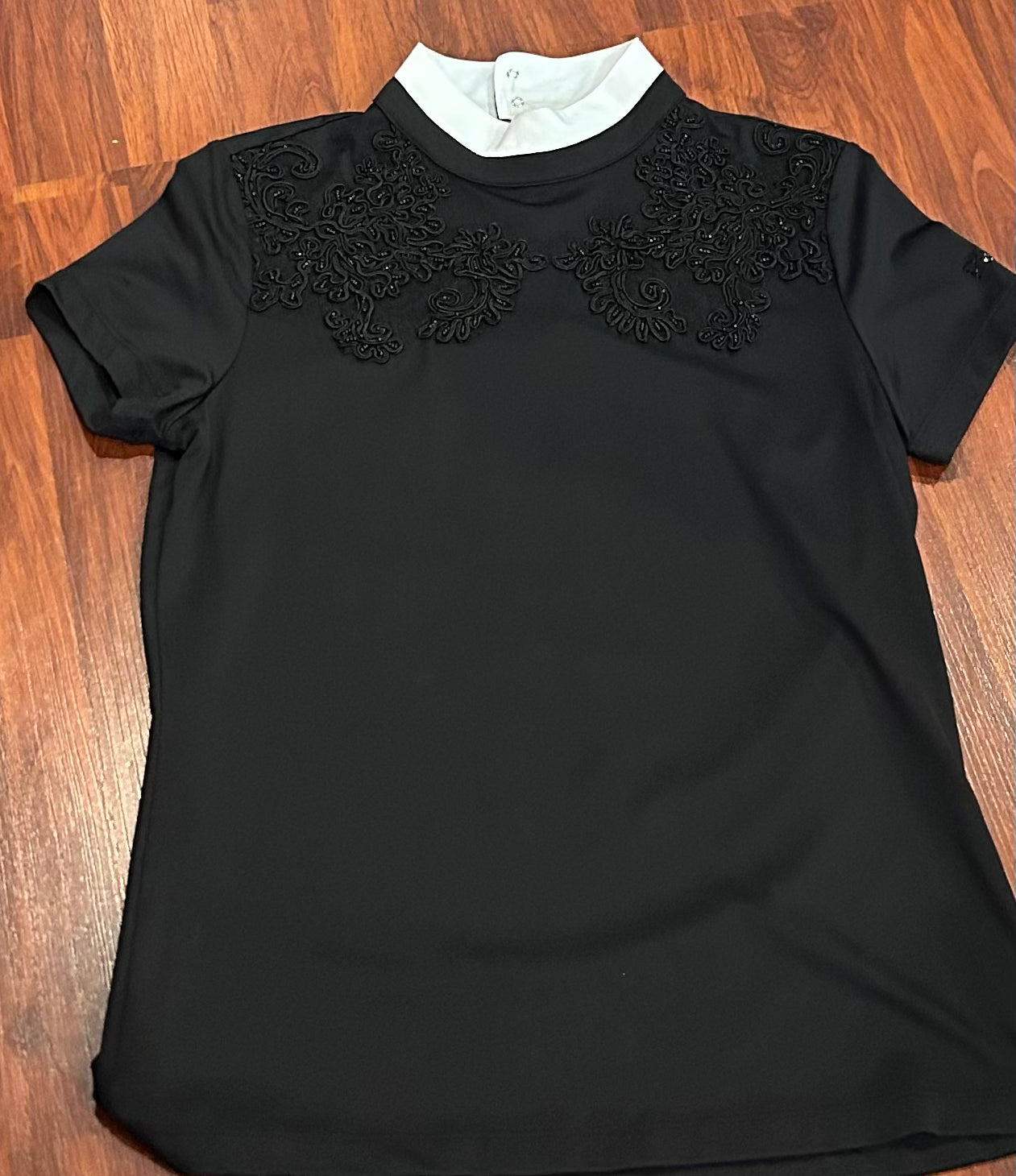 Pikeur size 38 black show shirt