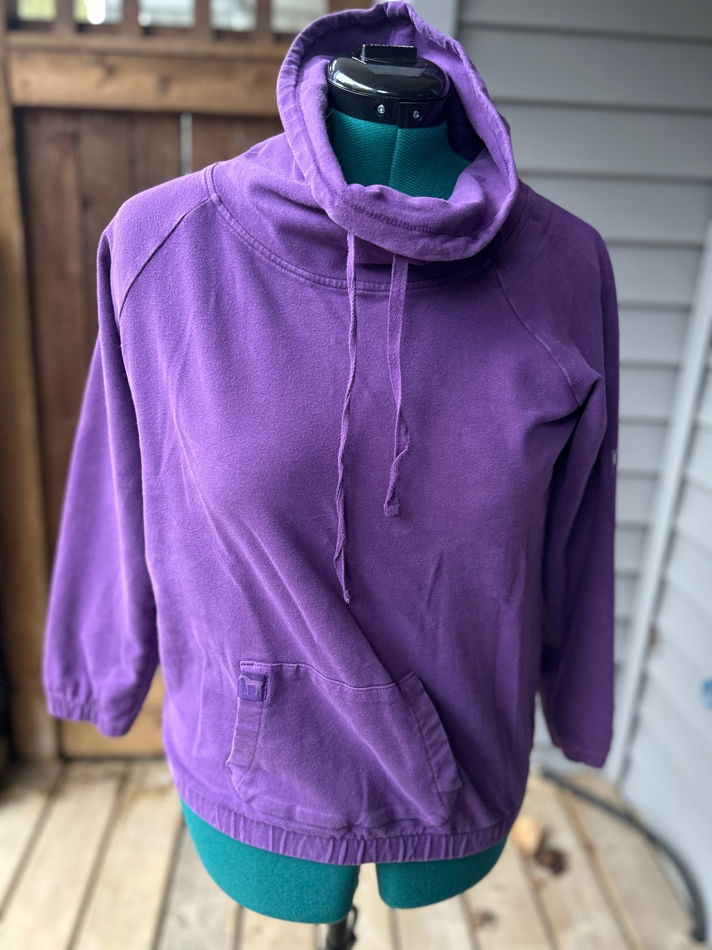 Aerion equestrian large purple sweater