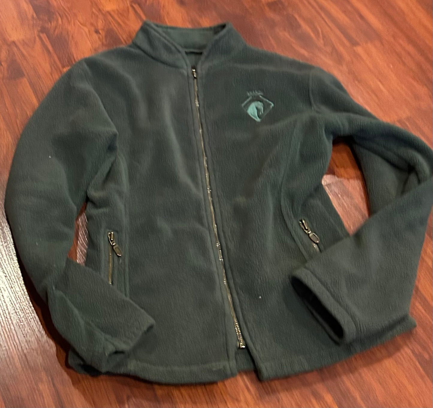 Arista small green fleece jacket