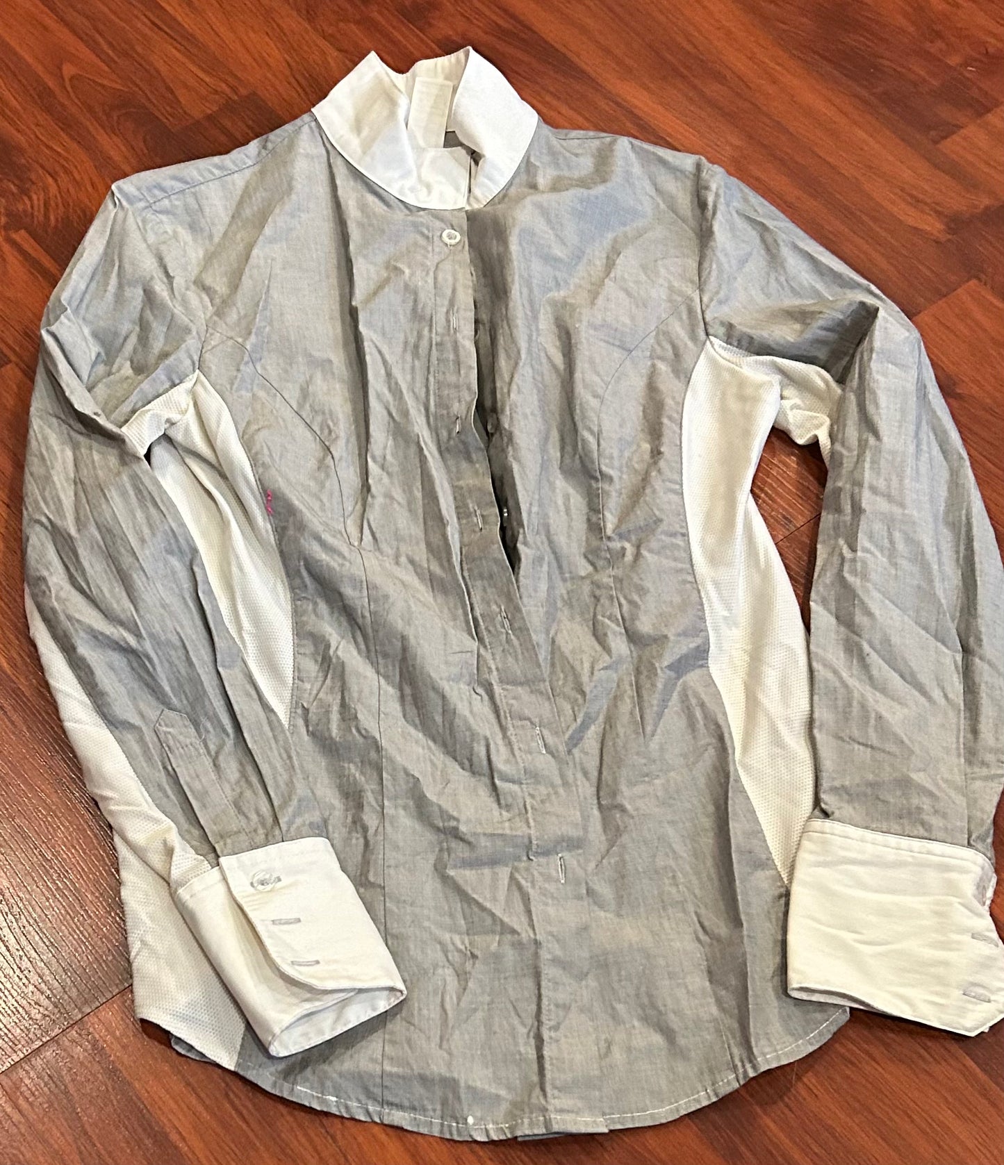 Asmar Small grey show shirt long sleeves