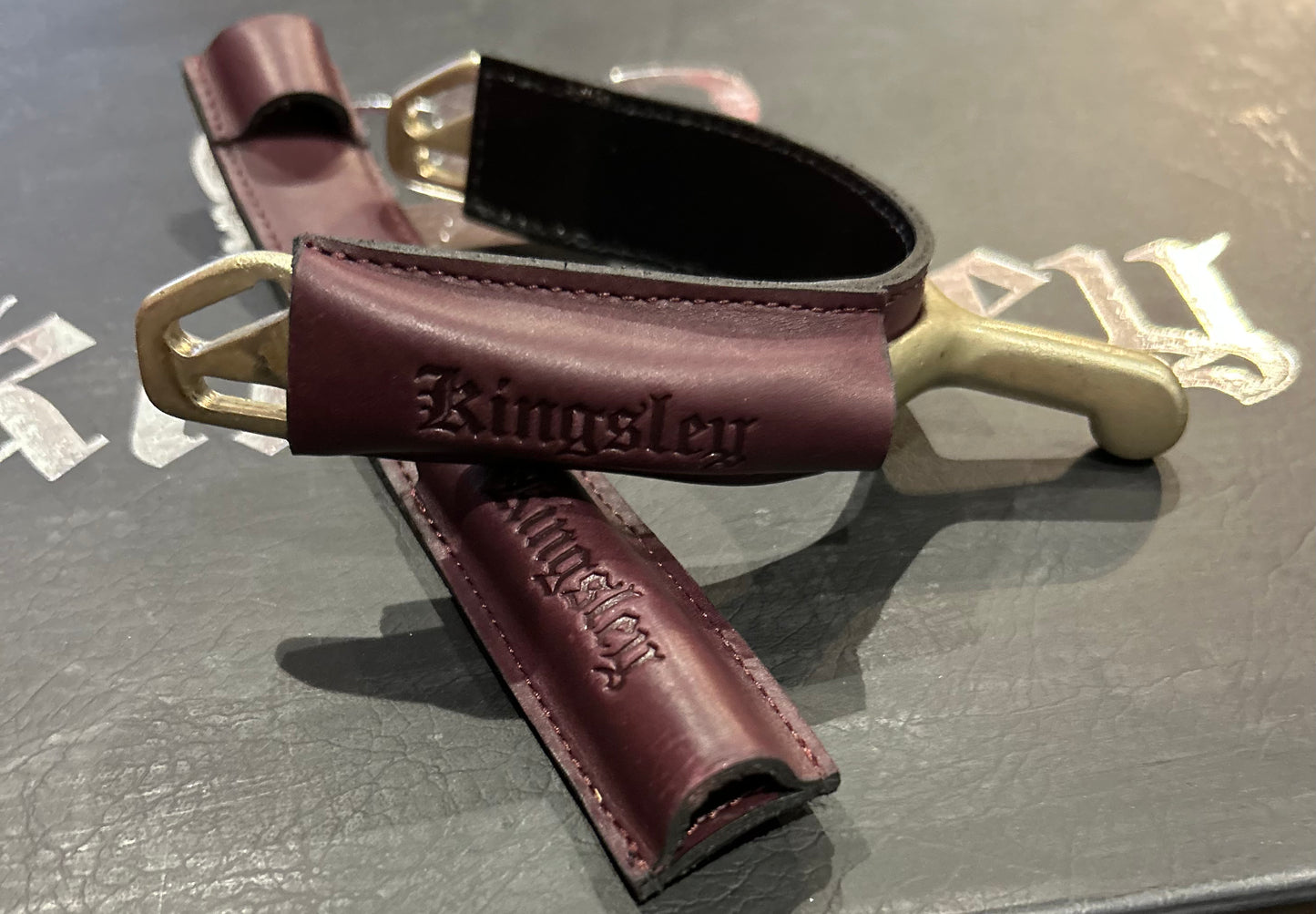 Kingsley spur guards Bordeaux. Brand new.