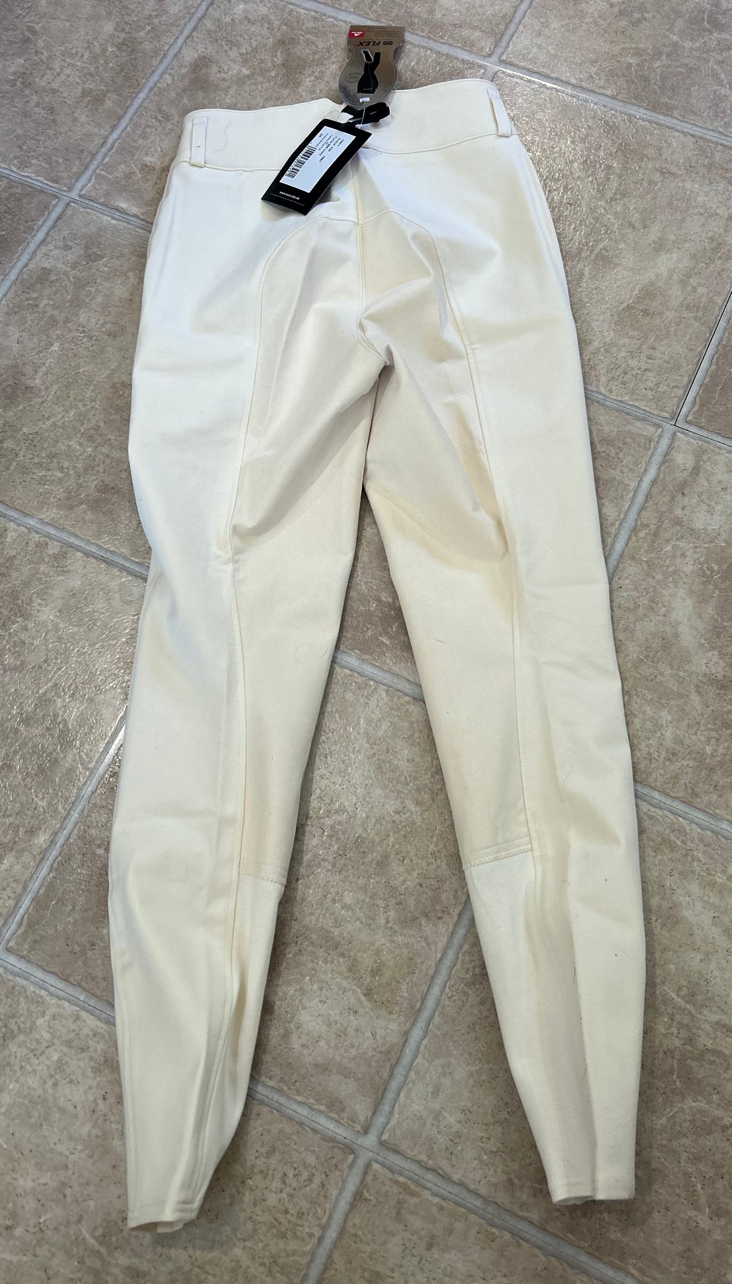 22 Euro Star Ernie full seat ivory breeches