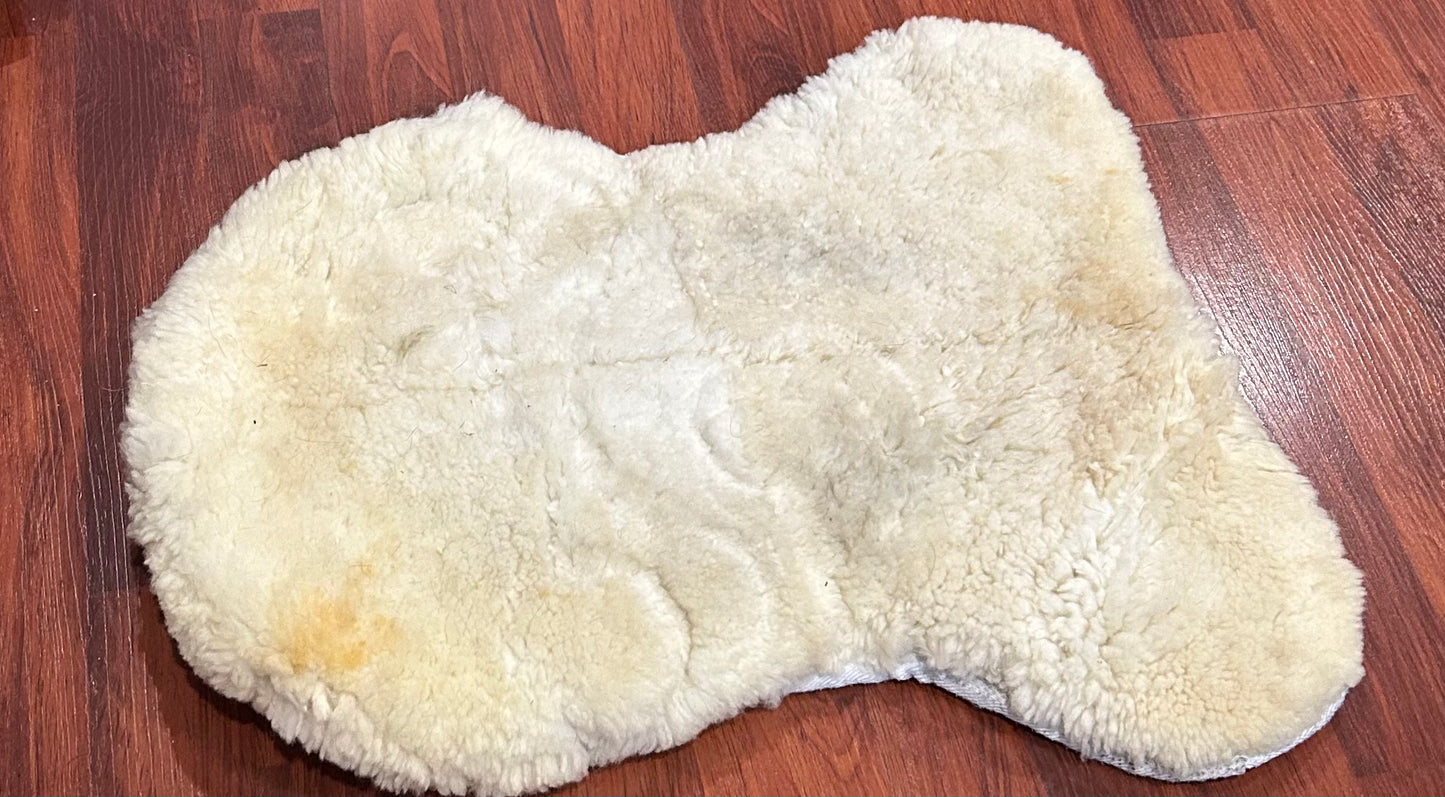 English sheepskin seat saver
