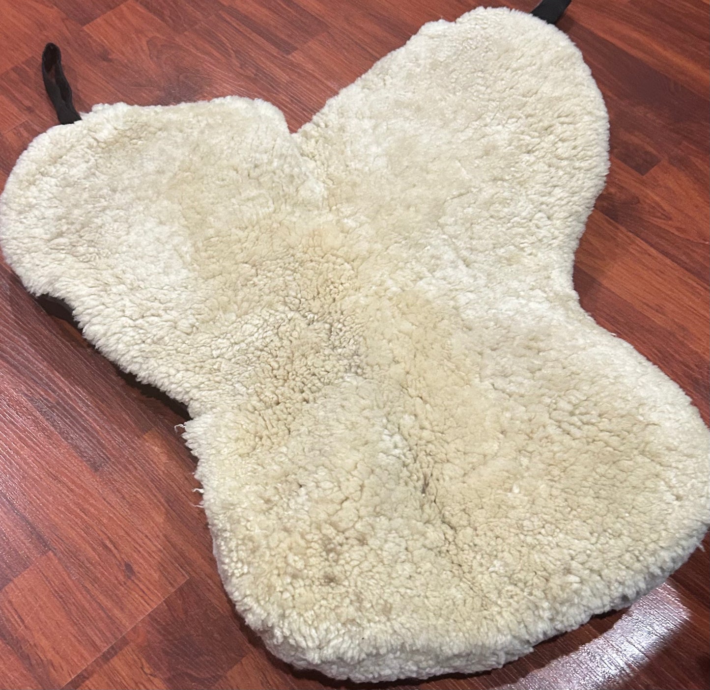 Fleeceworks green medium (18”) shimmable half pad with memory foam inserts