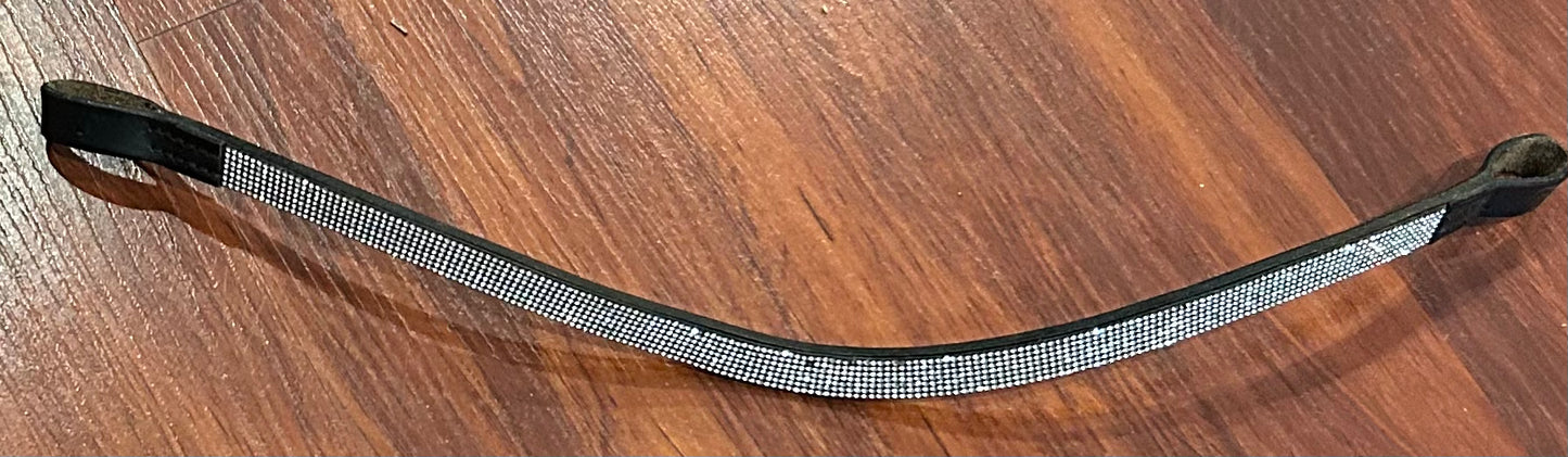 Otto S bling browband. Full size. Missing a few crystals.