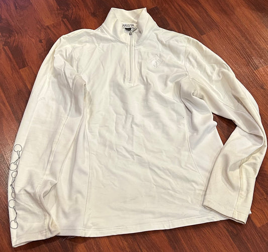 Arista large pink white long sleeve show shirt