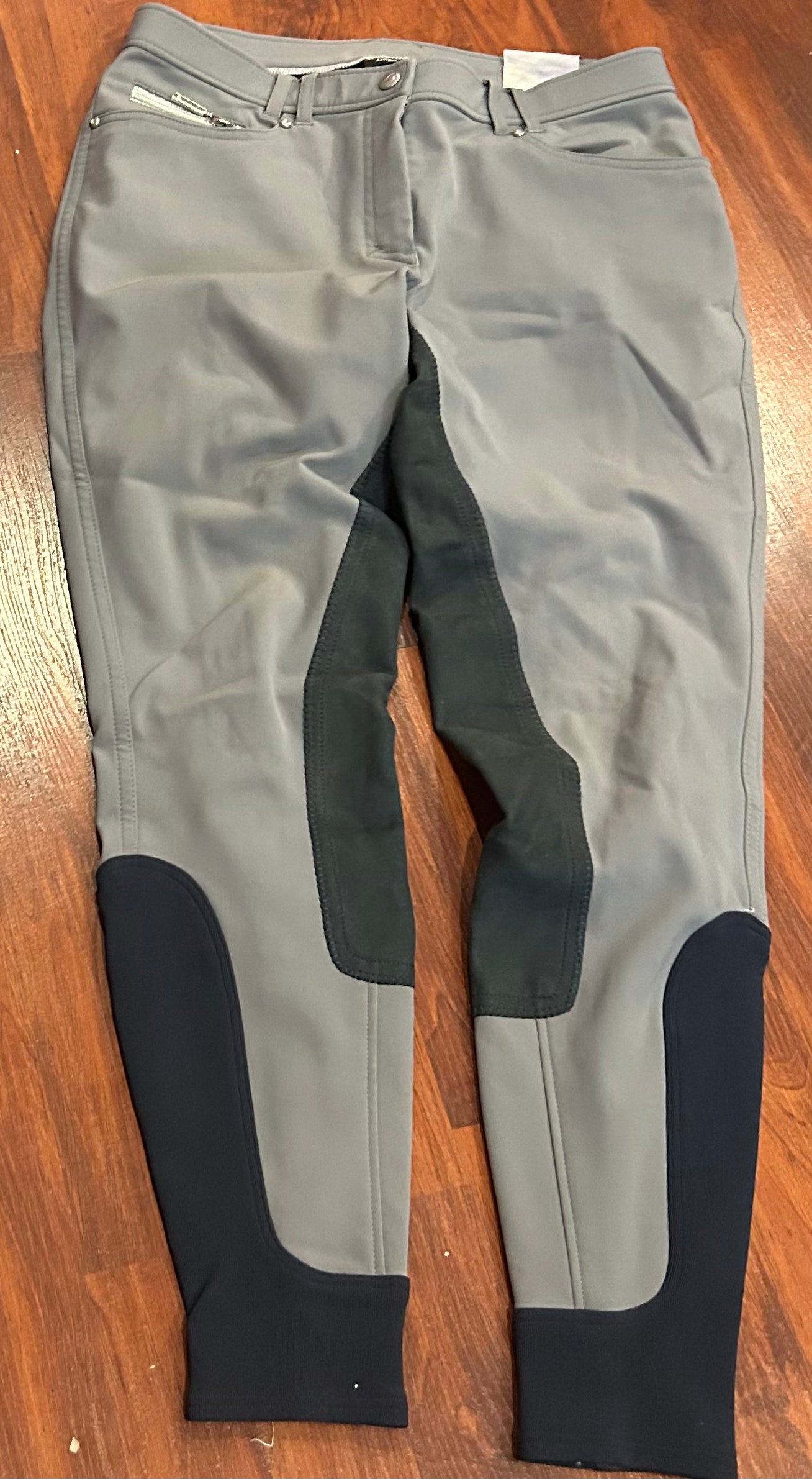 Euro star size 30 grey full seat breeches