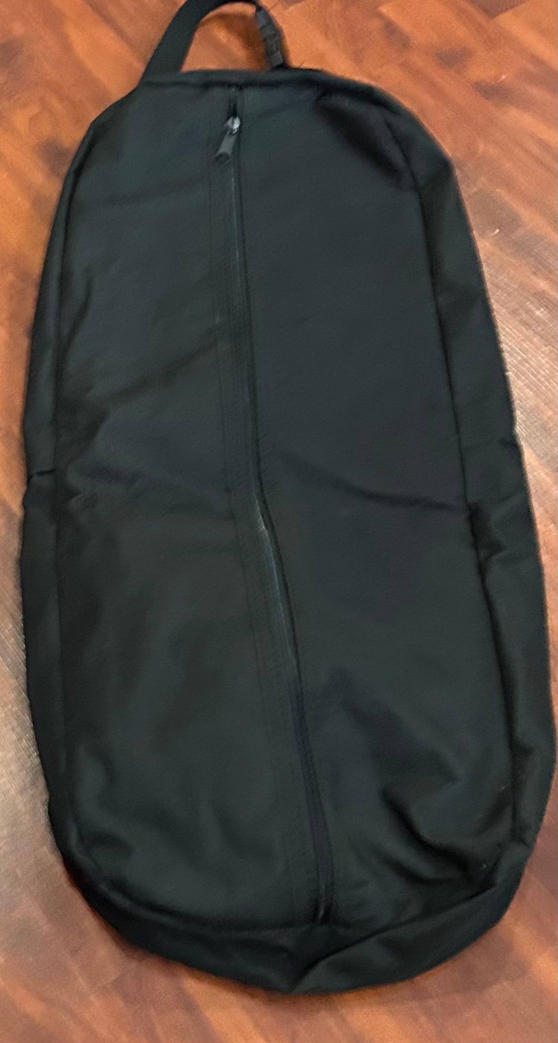 Black fleece lined bridle bag