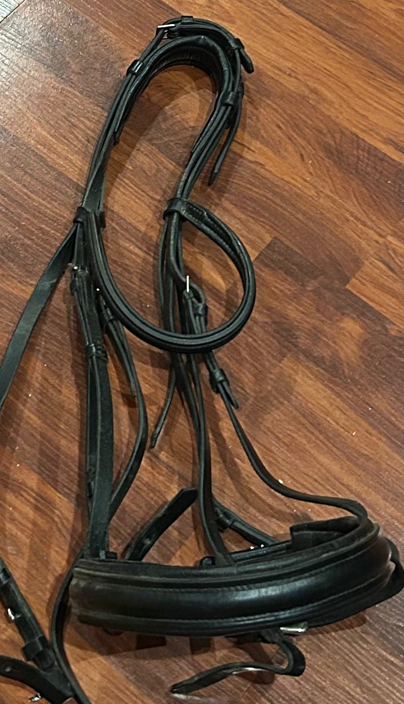 Otto Schumacher size 2 double bridle black