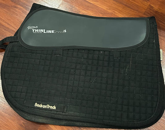 Thinline/back on track black full size pad. Dirty.