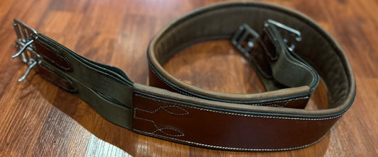 54” leather girth