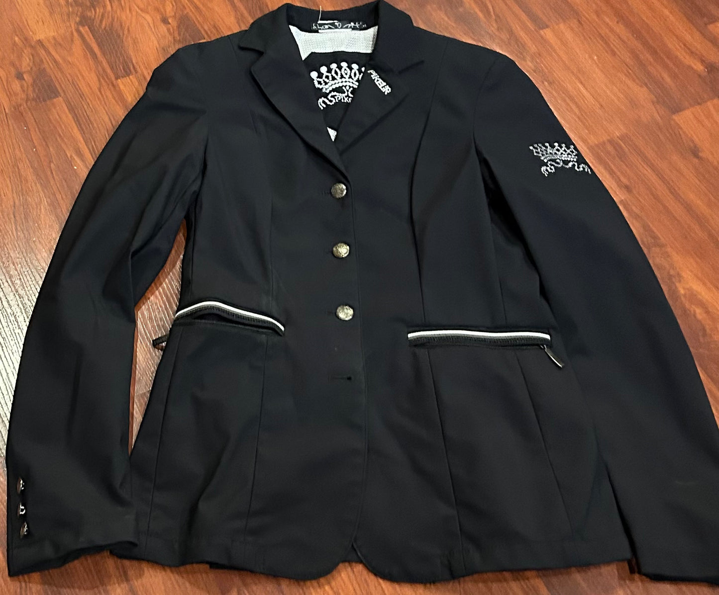 Pikeur Irene size 8 (36) black show jacket