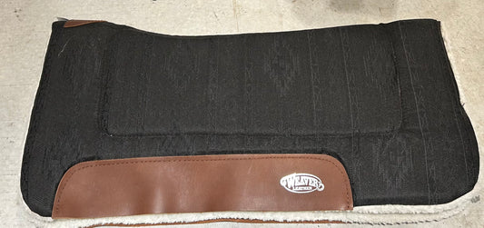 Weaver 30x30” western pad black new