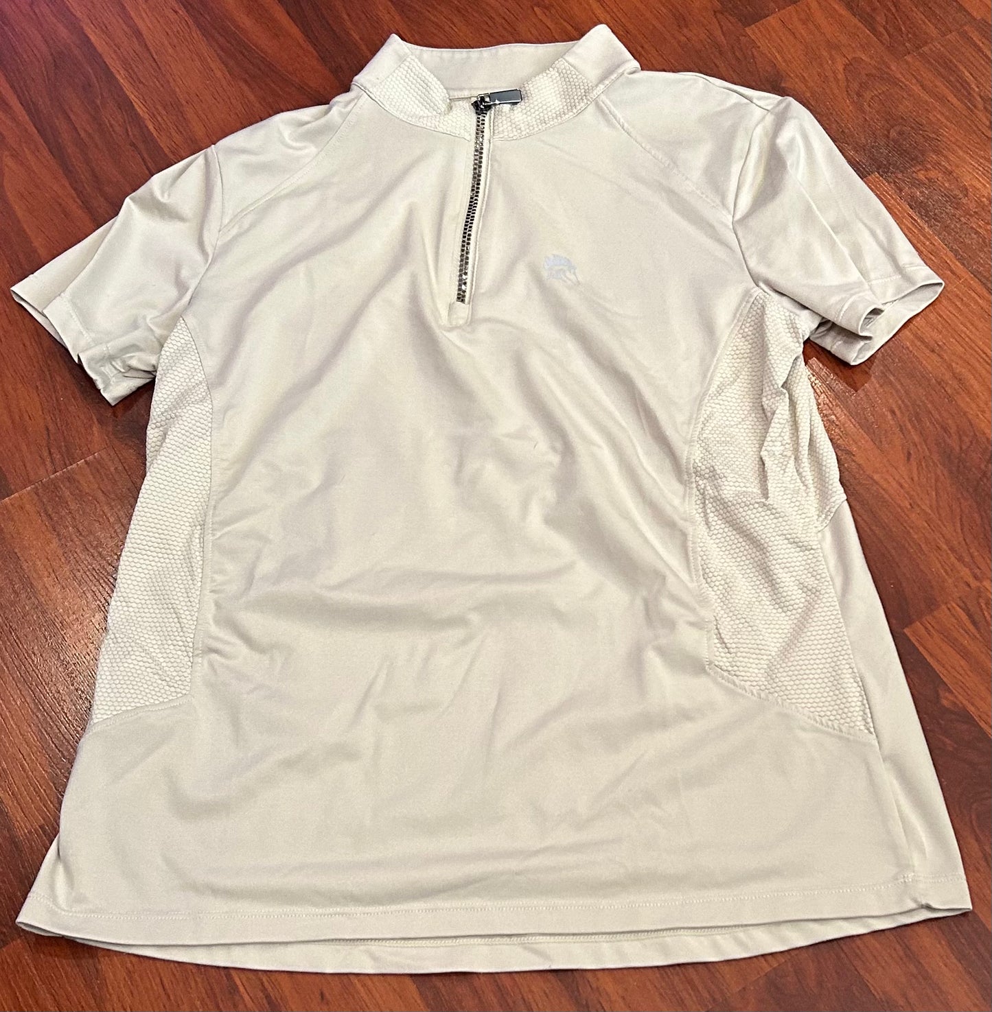 Temteq medium tan 1/4 zip shirt