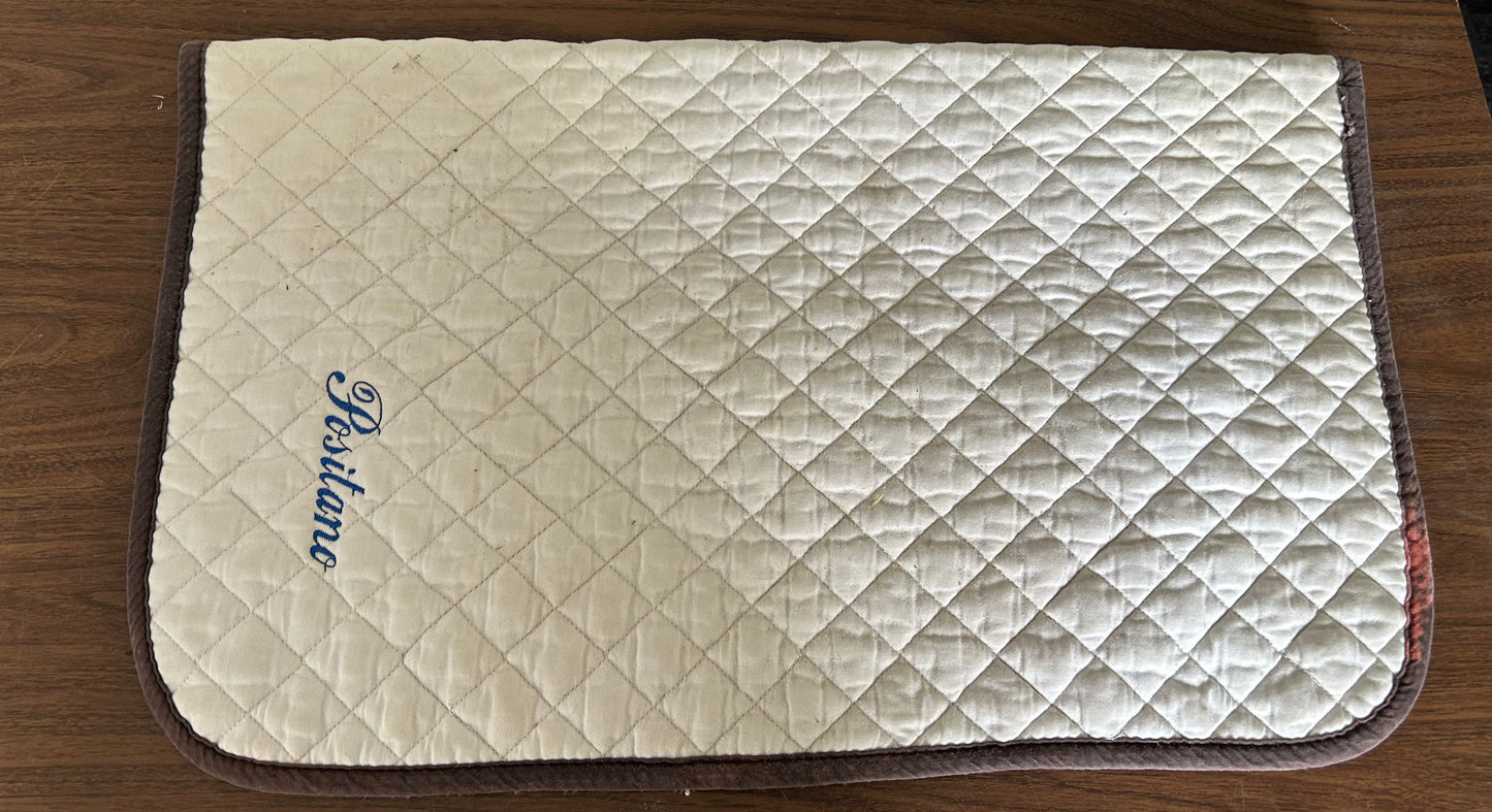 Baby pad with grey trim